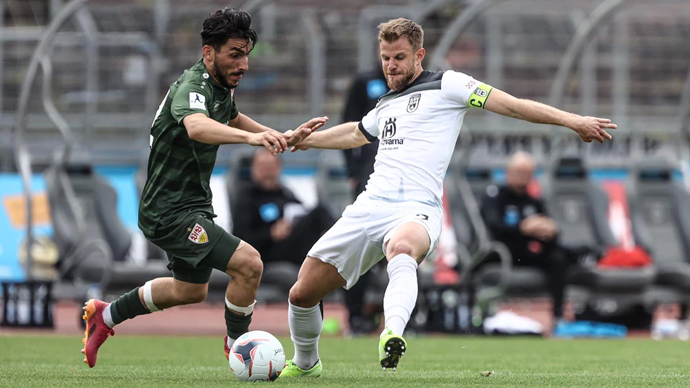 Ulmer Spatzen gewinnen gegen VfB Stuttgart II — © SSV Ulm 1846 Fußball