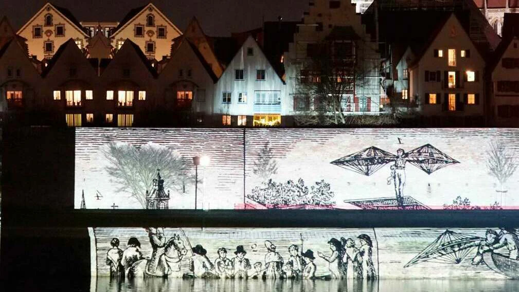 Digital Wall Ulm — © Wittmann-Zeitblom-Liebert