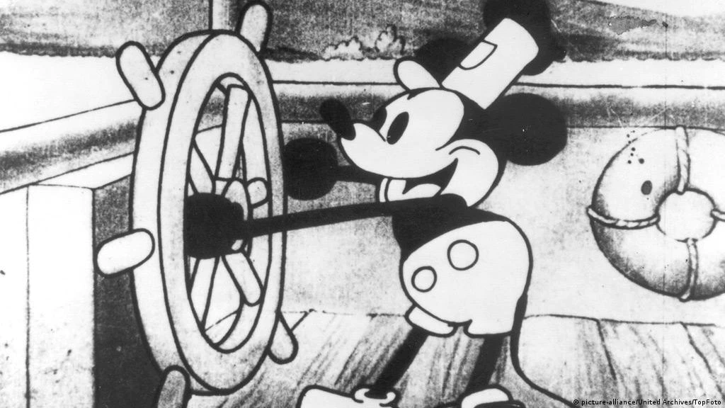 Mickey Mouse, Walt Disney, Steamboat Willy — © Walt Disney