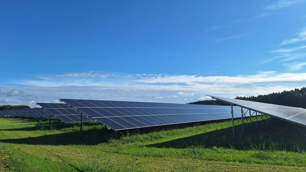 EnBW Solarpark Haslach Rot an der Rot — © EnBW