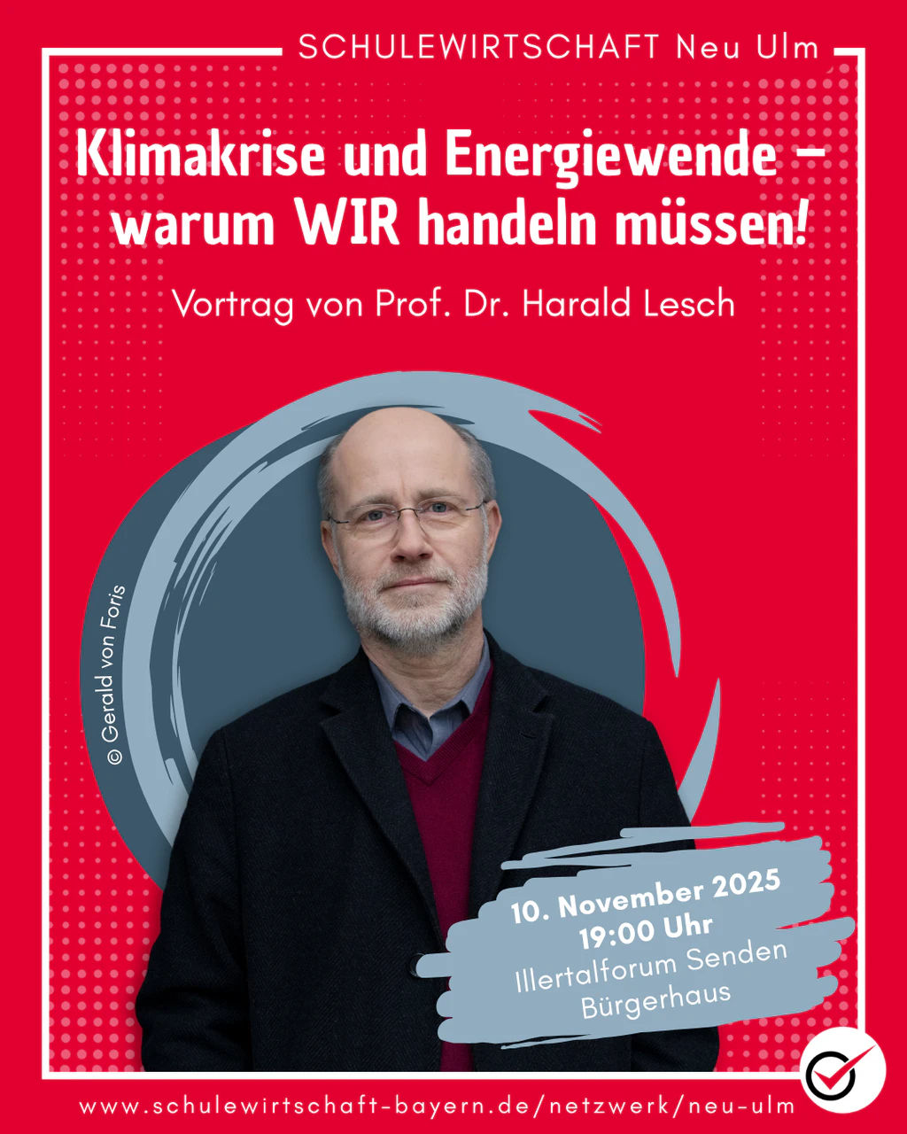 Prof. Dr. Harald Lesch – Vortrag zur Klimakrise und Energiewende in ...
