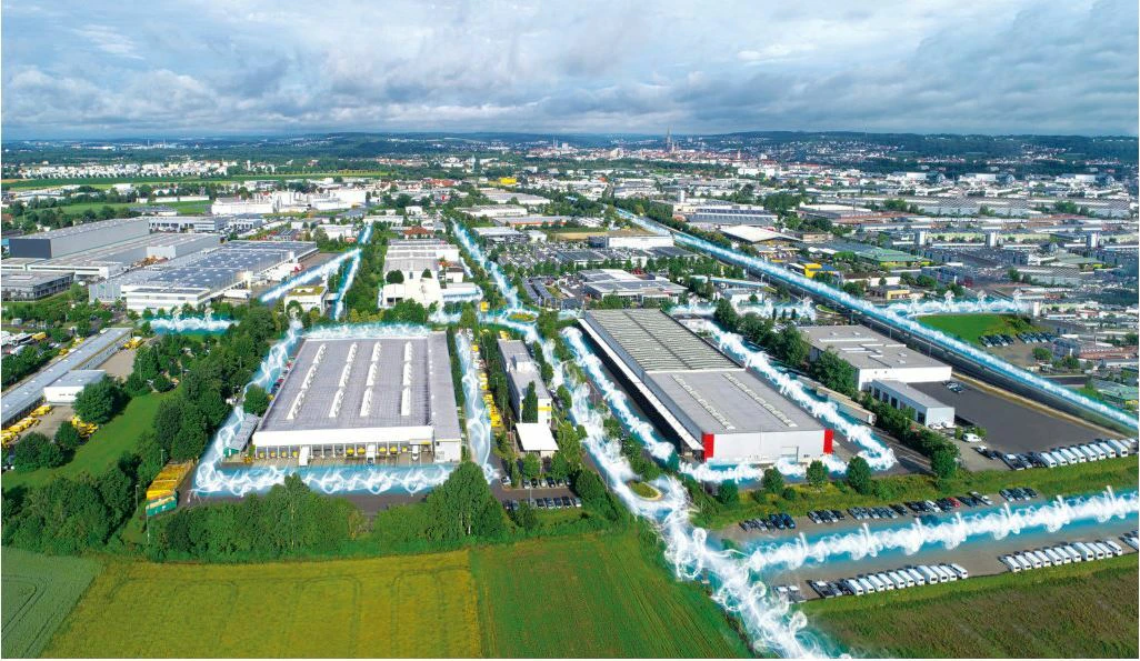 Glasfaserausbau von der SWU in Ulm — © SWU/Conné Van D'Grachten