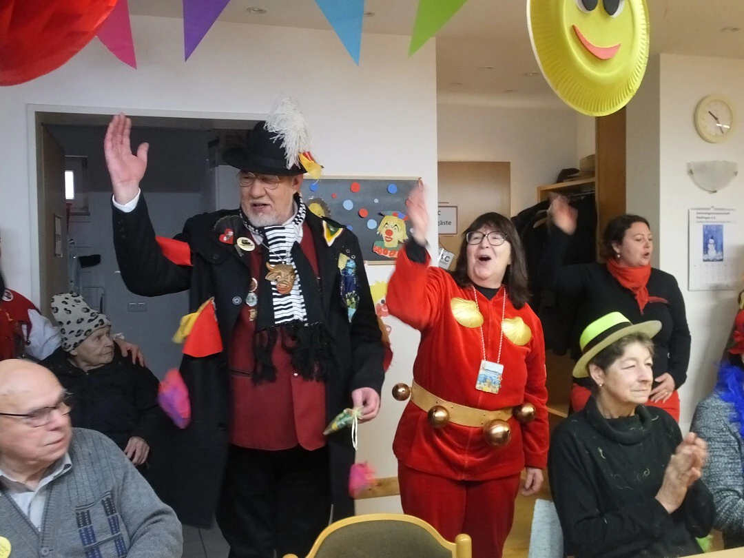 Fasnet in der Demenzpflege Riedlingen — © Michael Wissussek