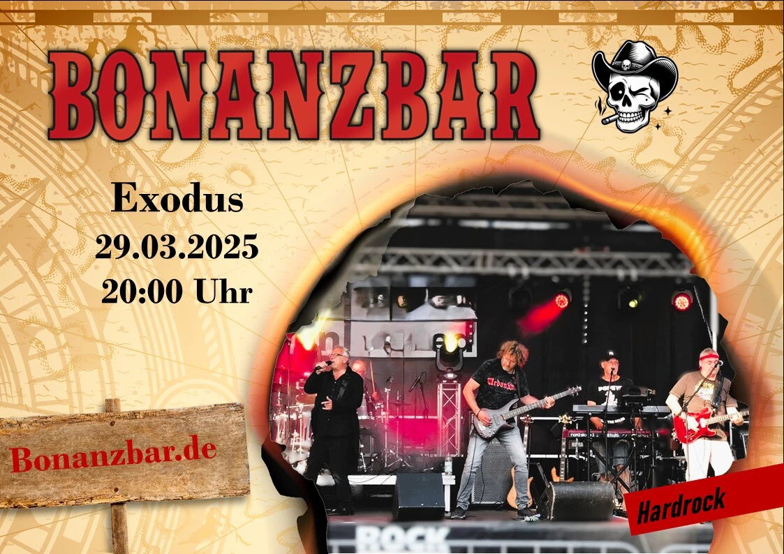 Exodus in der Bonanzbar in Ludwigsfeld