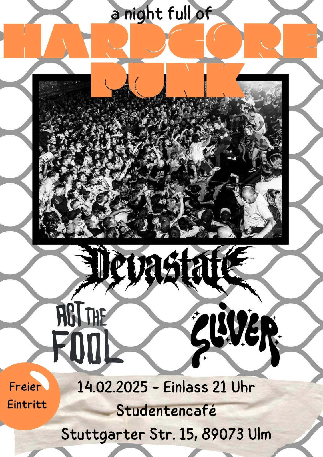 A Night full of Hardcore Punk - mit Devastate & Act the Fool & Silver