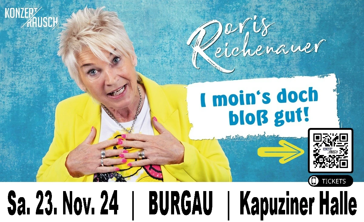 Die Comedian Doris Reichenauer kommt nach Burgau.