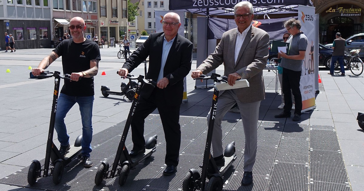 EScooter für Ulm und NeuUlm DONAU 3 FM