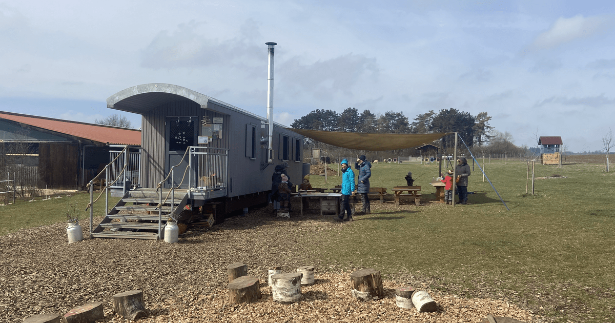 Langenau: So funktioniert ein Bauernhof-Kindergarten | DONAU 3 FM