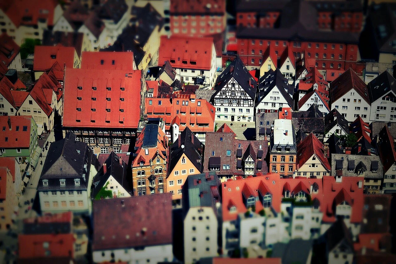 Dächer von Ulms Altstadt