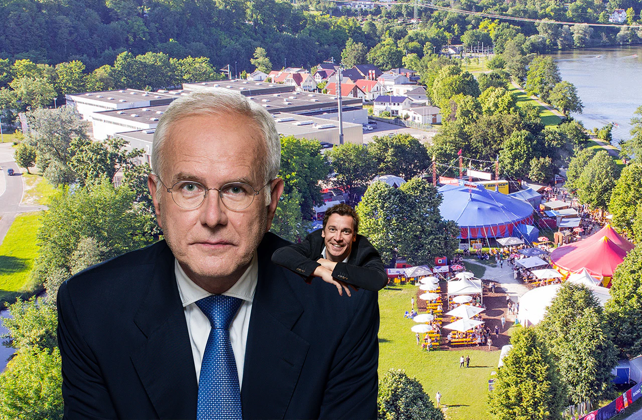 Harald Schmidt eröffnet das ulmer zelt 2024 — © ulmer zelt