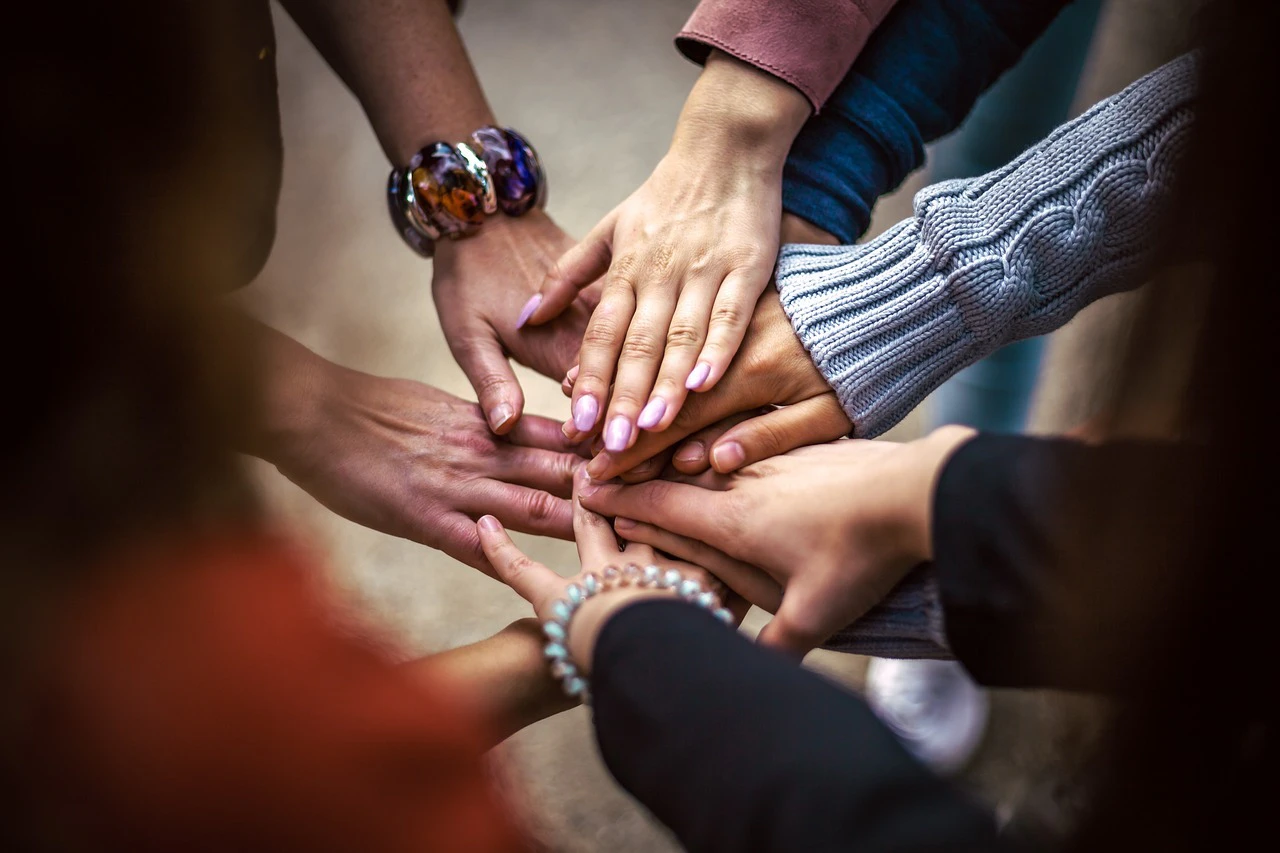 Menschen, Gemeinschaft, zusammen