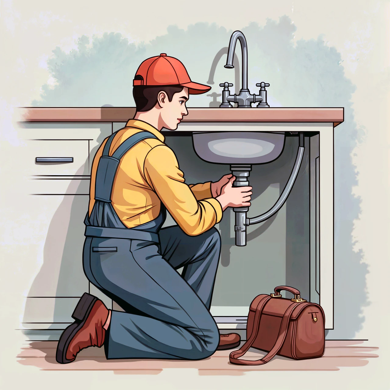 KI-Symbolbild Handwerker — © KI-Symbolbild