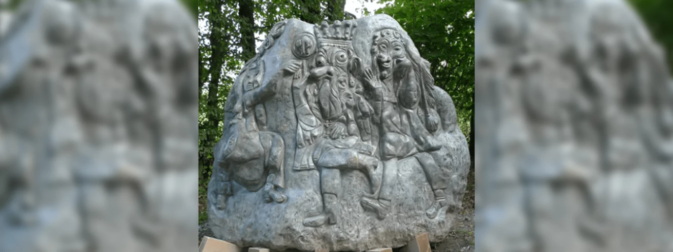 Narrenbrunnen Eberhardzell — © NZ "Zeller schwarze Katz"