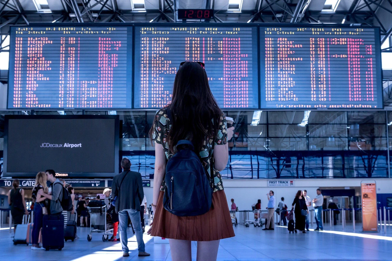 Ein Flughafen