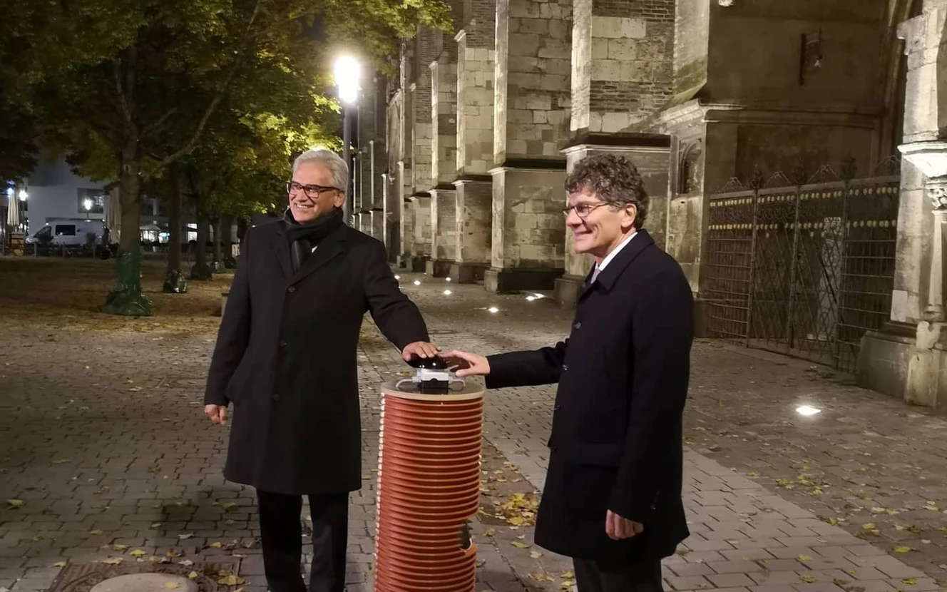 Die neue Beleuchtung des Ulmer Münsters — © Wolfgang Schmauder