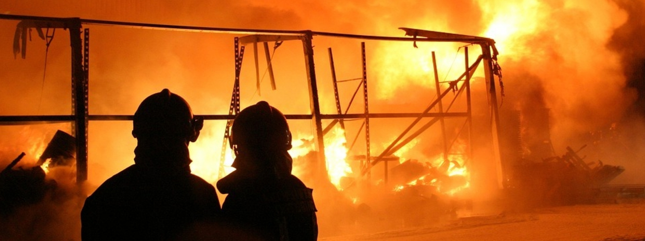 Brand in der Nacht
