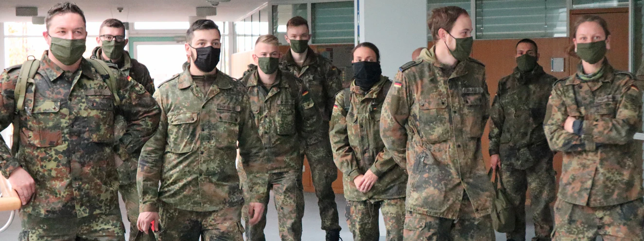 Bundeswehr verstärkt Gesundheitsamt — © Landratsamt Alb-Donau-Kreis