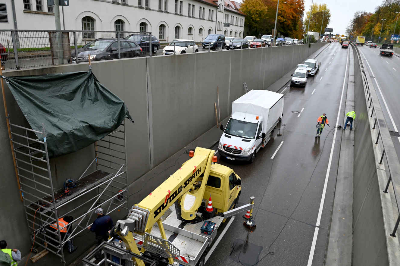 Baustelle Westringtunnel — © Thomas Heckmann