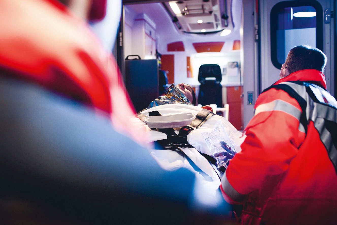Krankenwagen, Sanitäter — © Johanniter 