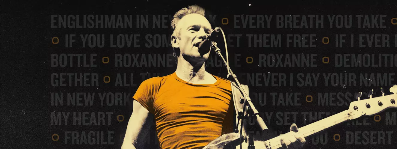 Sting beim Wiley Open Air