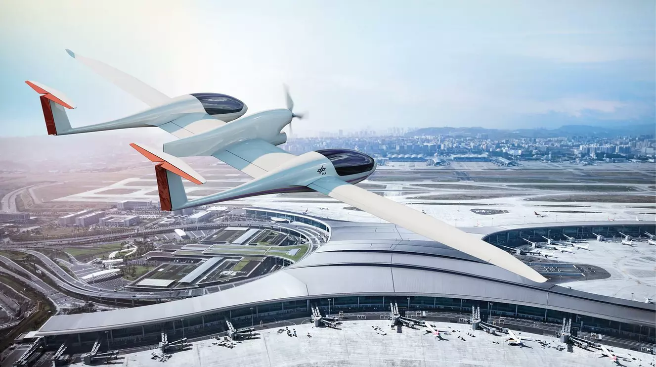 Die HY4 ist ein Wasserstoffflugzeug. — © DLR