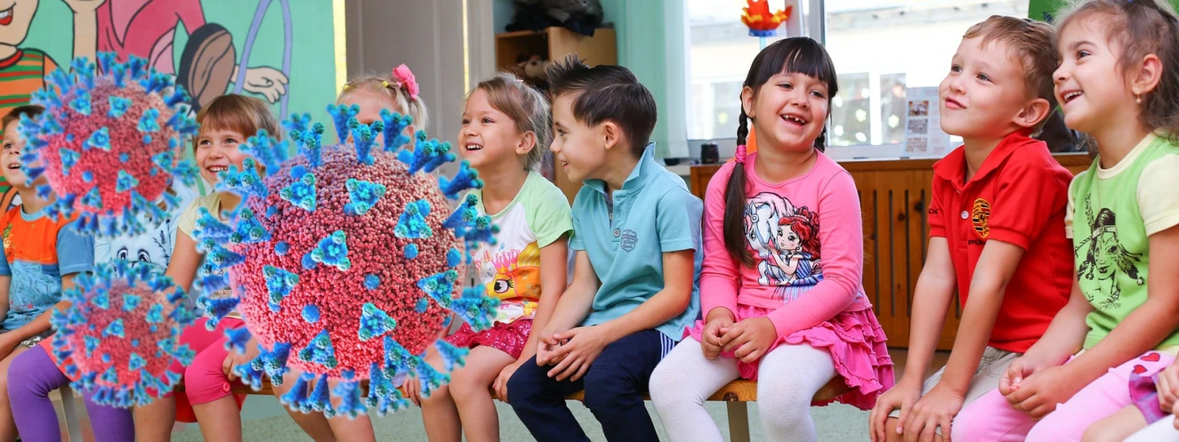 Kinder in der Kita