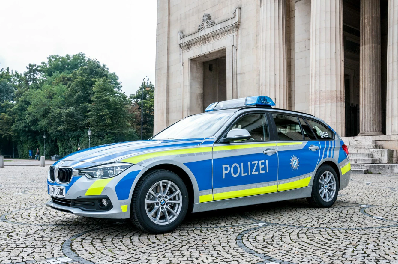 Polizisten im Einsatz — © Bayerische Polizei