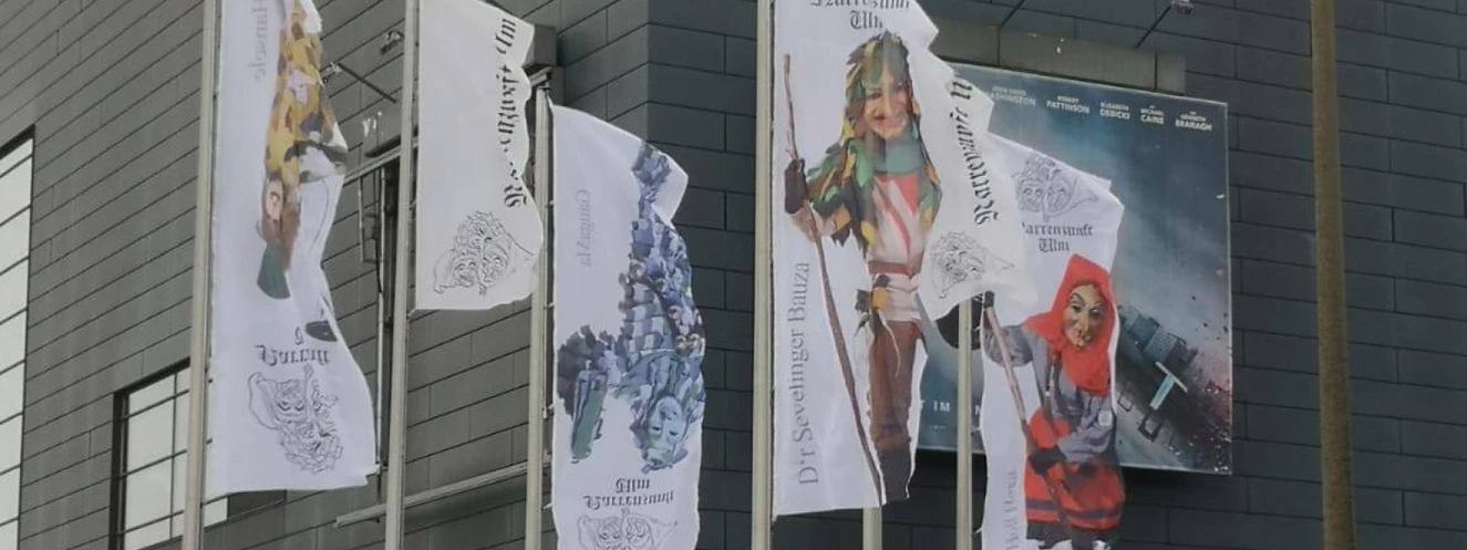 narrenfahnen in Ulm — © Jürgen Hofstätter