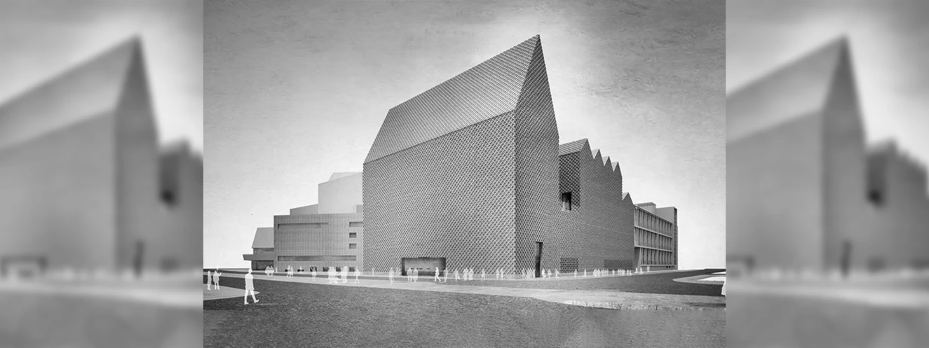 Anbau Theater Ulm — © Max Dudler Architekten