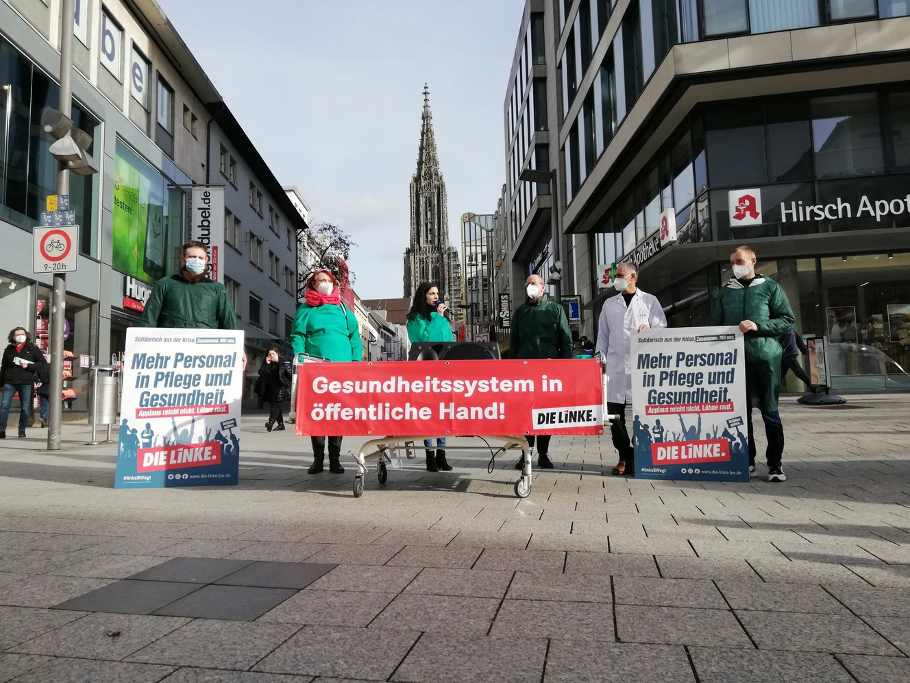 Pflegenotstand Demo