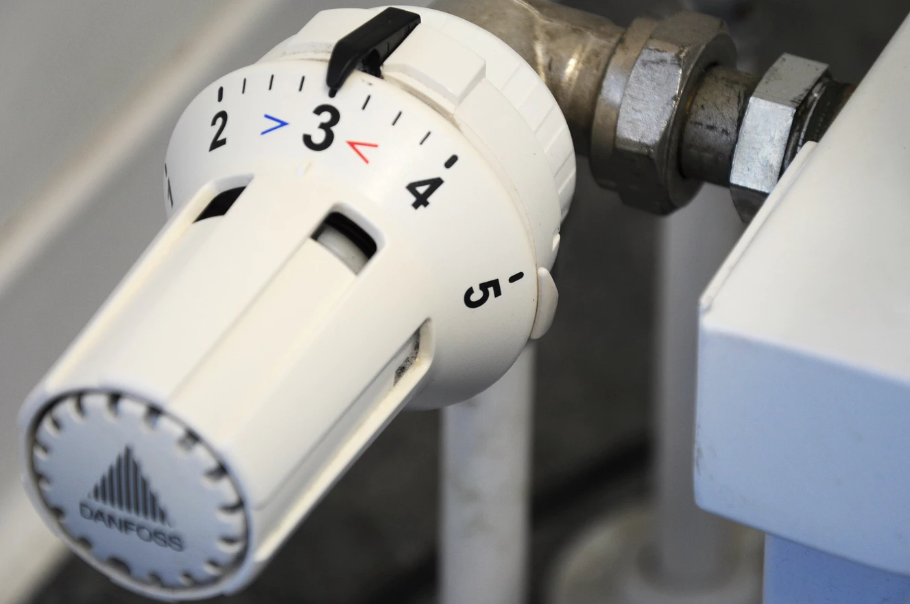 Thermostat einer Heizung