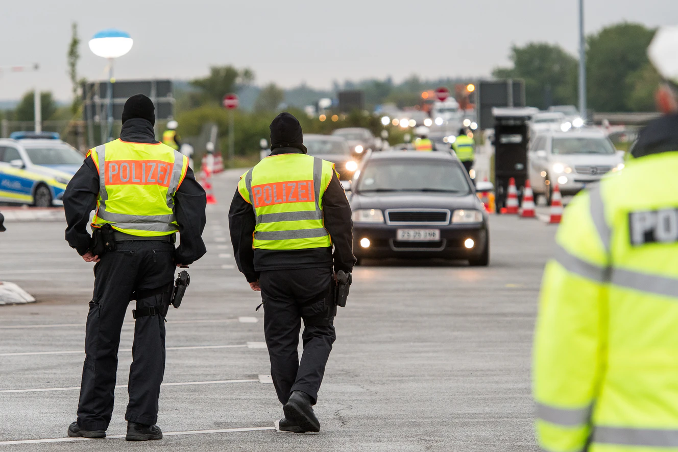 Eine Polizeikontrolle — © Symbolbild