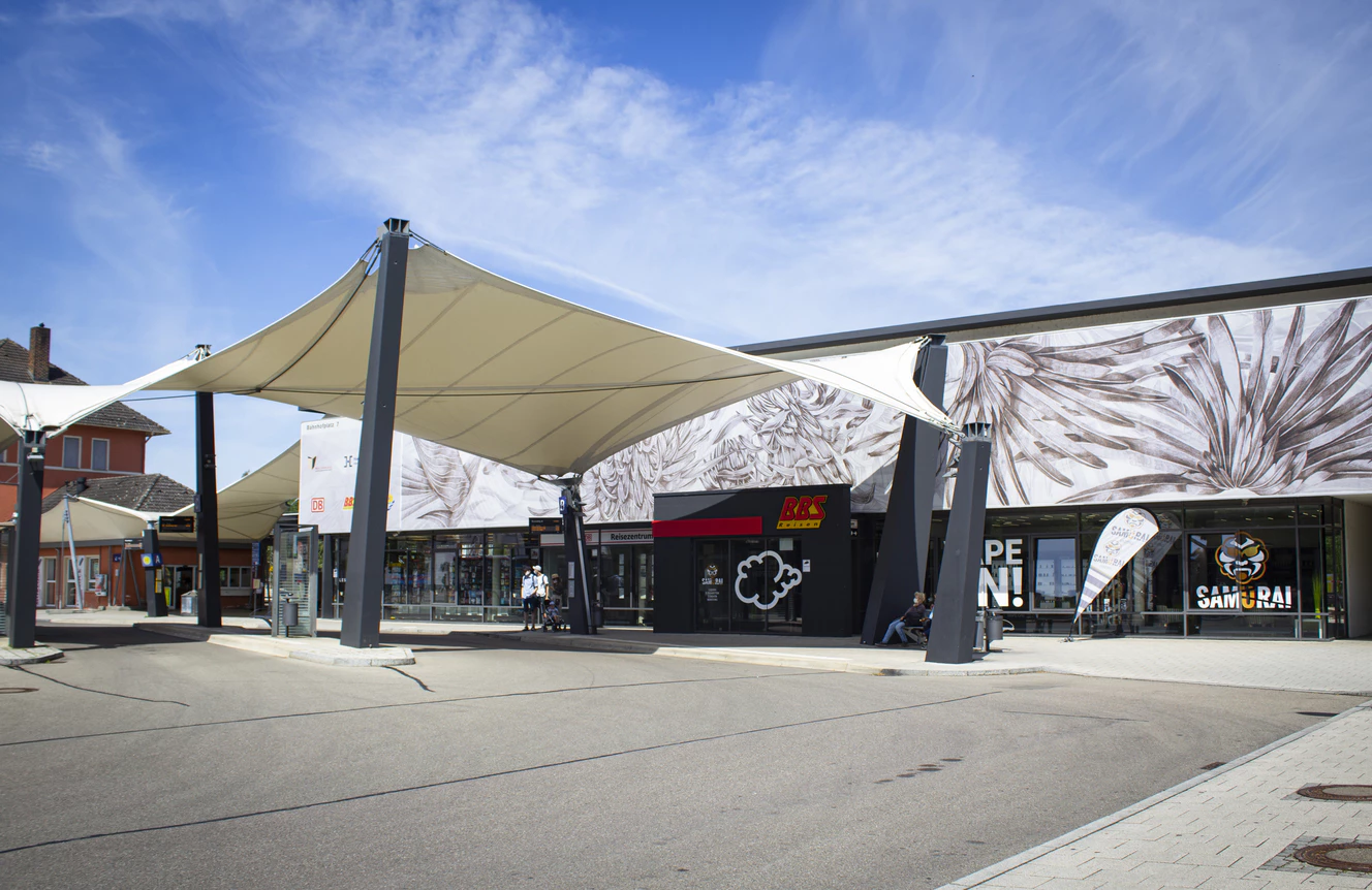 Der Günzburger Bahnhof