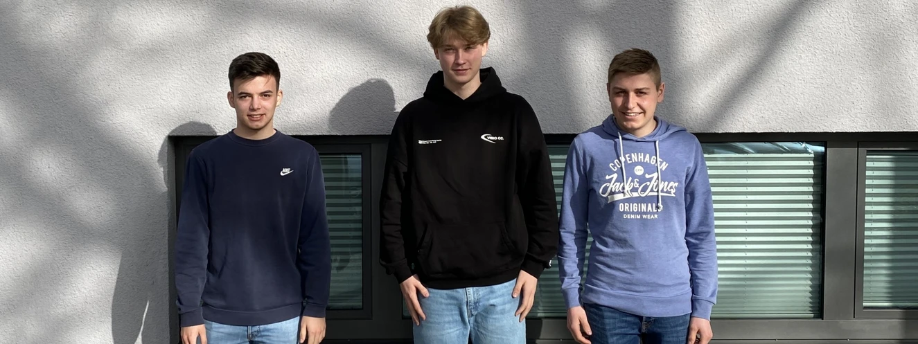 Das Jugend gründet Team vom Wieland-Gymnasium Biberach — © Wieland-Gymnasium Biberach
