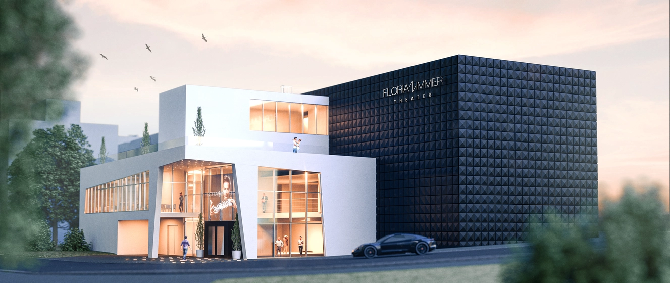 Visualierung des Magietheaters in Neu-Ulm — © Jonathan Bail