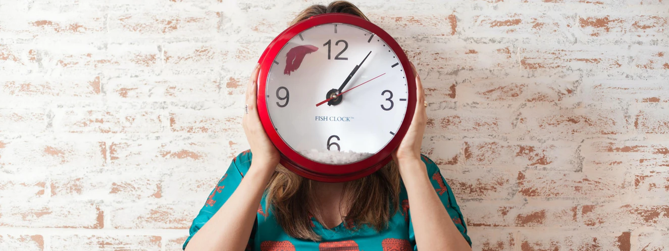 Uhr mit Frau