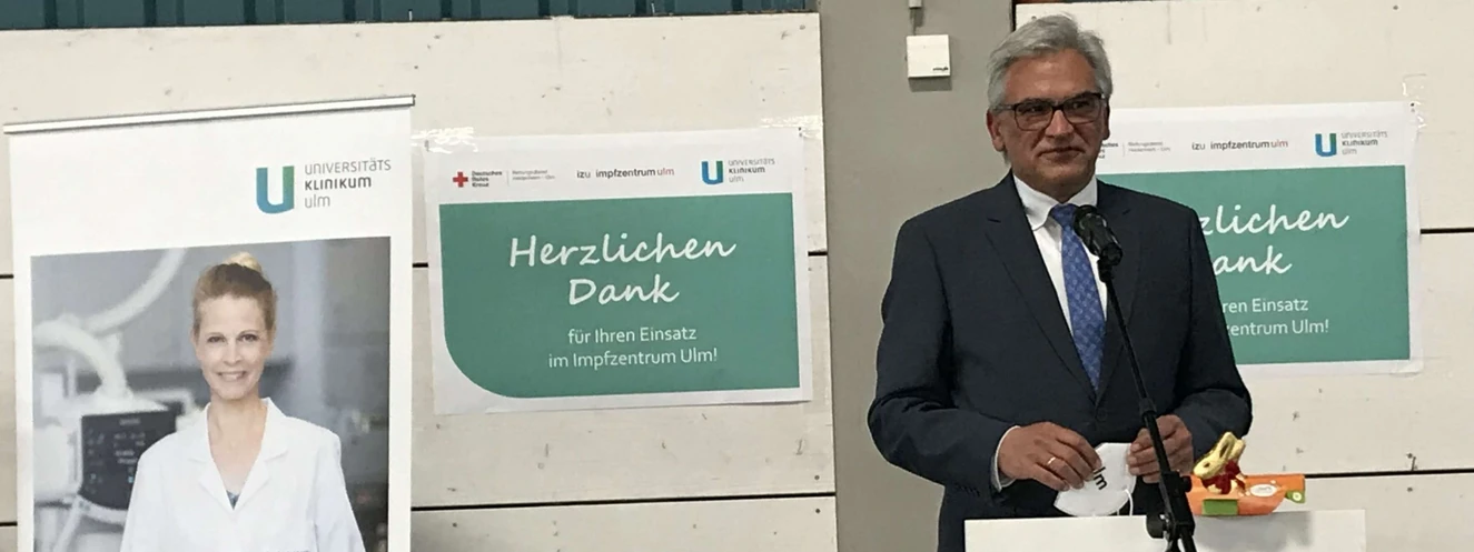 Drei Monate Impfzentrum Ulm