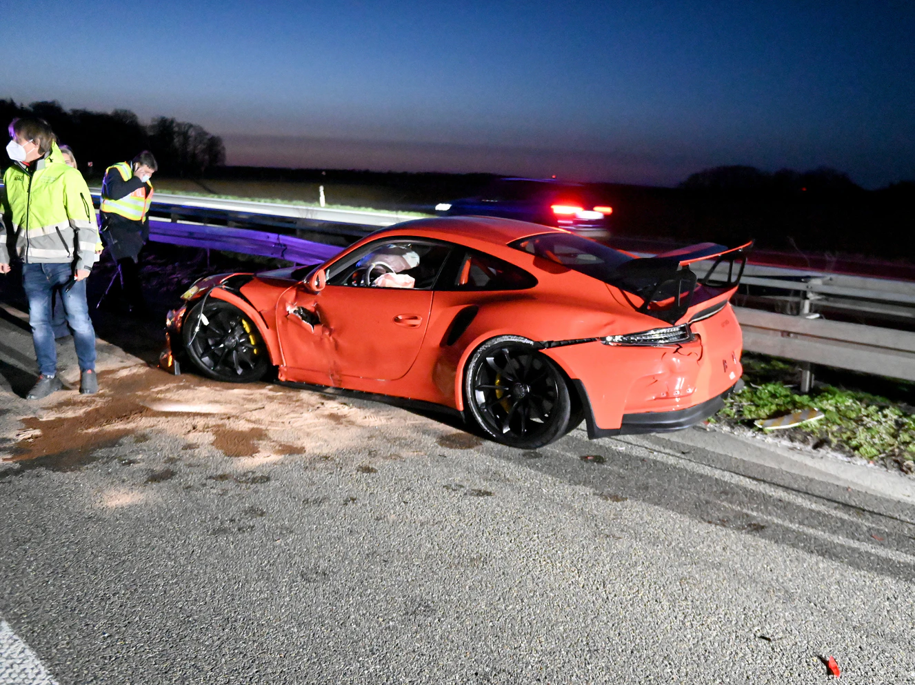 Porsche Unfall — © Thomas Heckmann