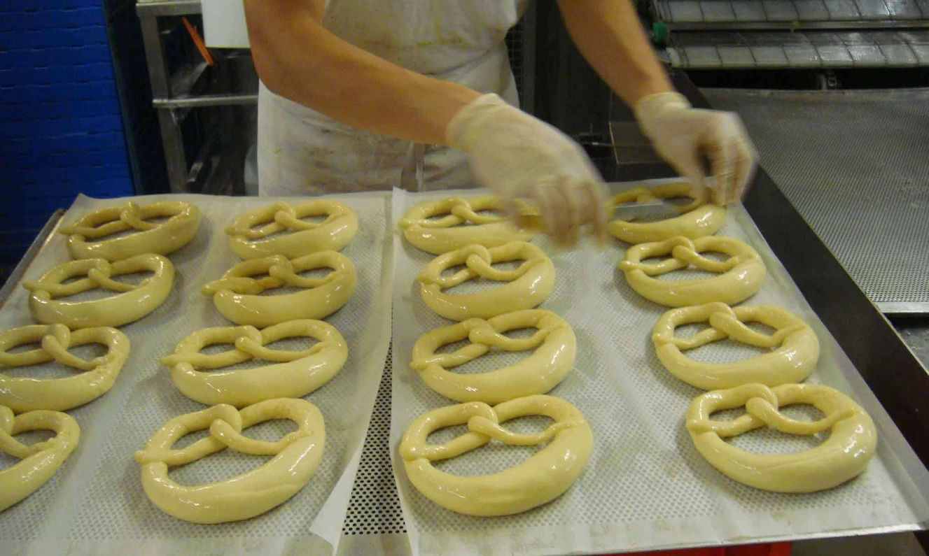 Brezeln bei der Bäckerei Kirsamer  — © Kirsamer dein Albbäcker