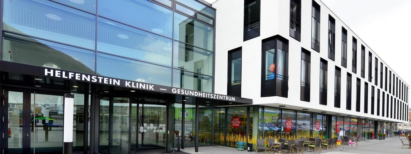 Die Helfensteinklinik Geislingen — © ALB FILS KLINIKEN GmbH
