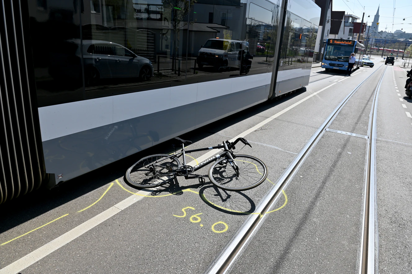 Unfall Straßenbahn — © Thomas Heckmann 