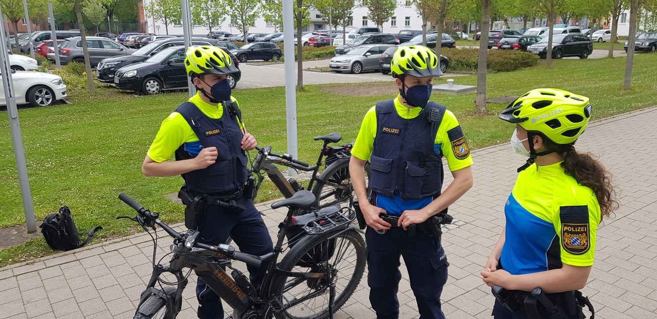 Polizei, Fahrradstreife