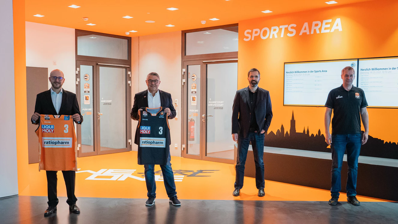 Ratiopharm ulm und LIQUI MOLY bleiben bis 2027 Partner — © Felix Steiner
