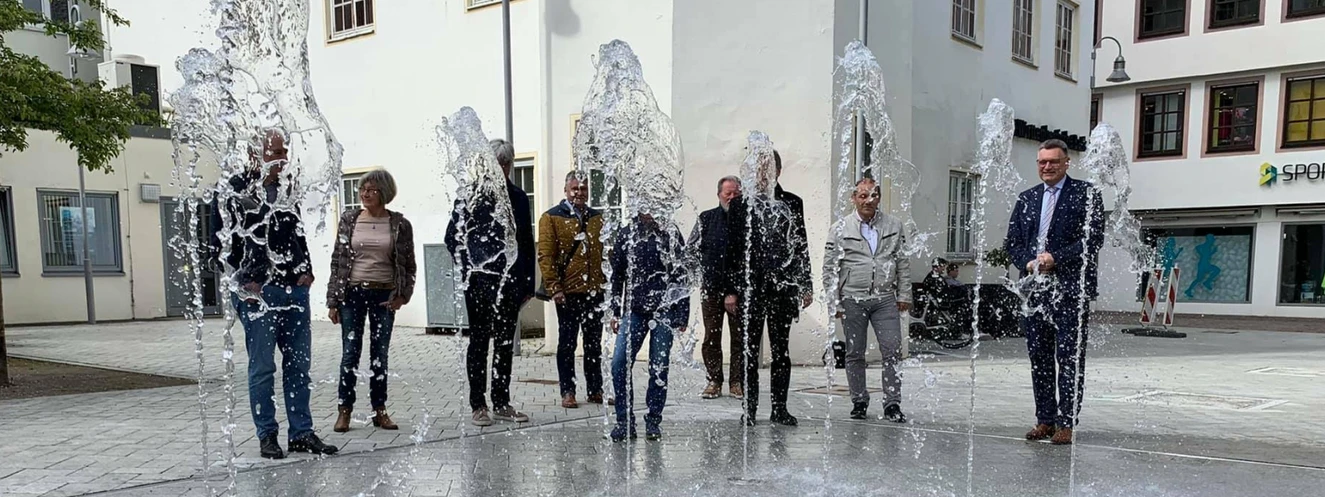 Biberachs neues Wahrzeichen: die „Fontana di Schadi“