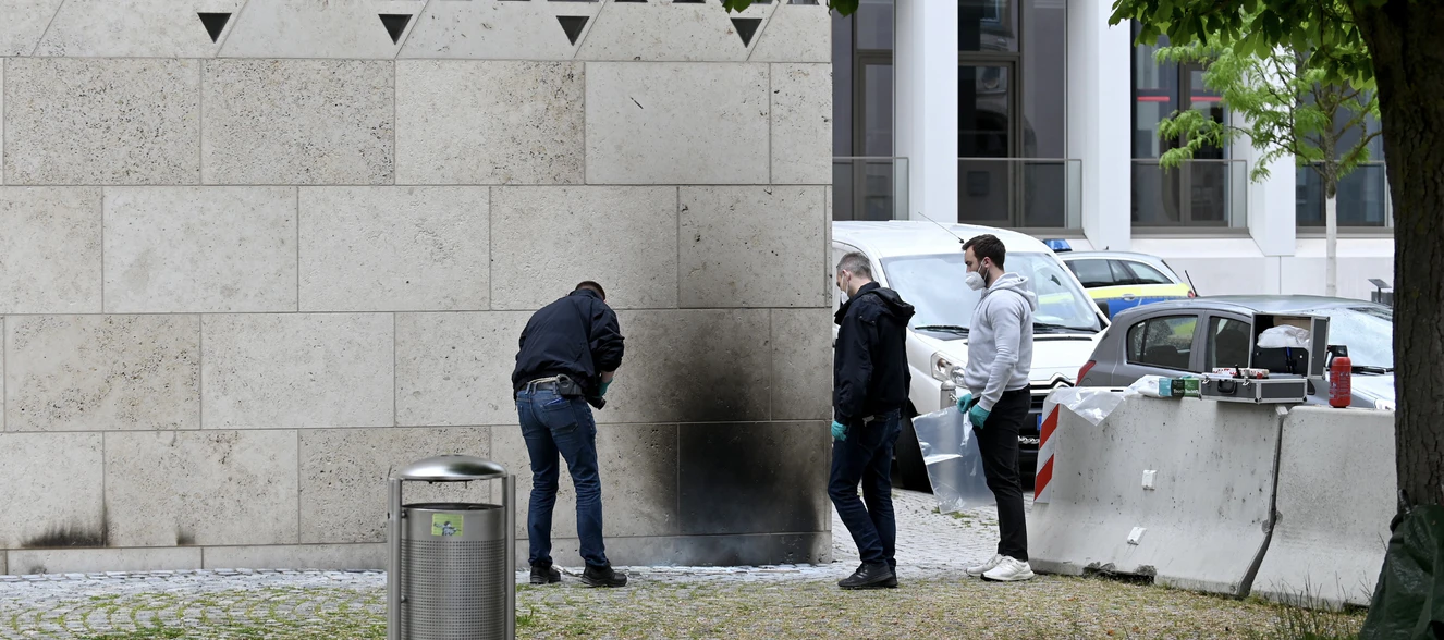 Brandanschlag auf die Synagoge — © Thomas Heckmann