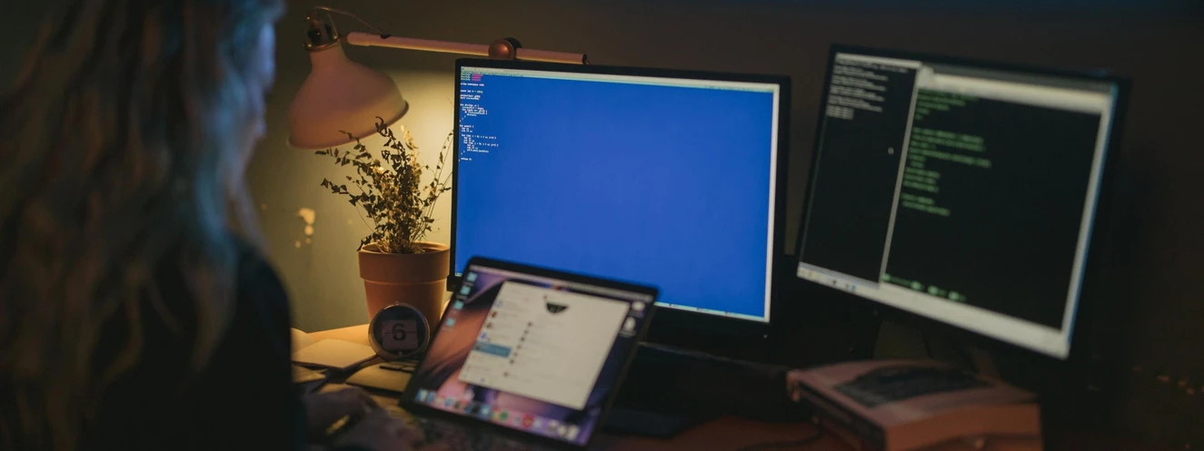Frau, Computer