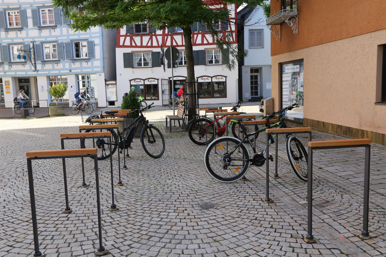 Biberach. Fahrradabstellanlage