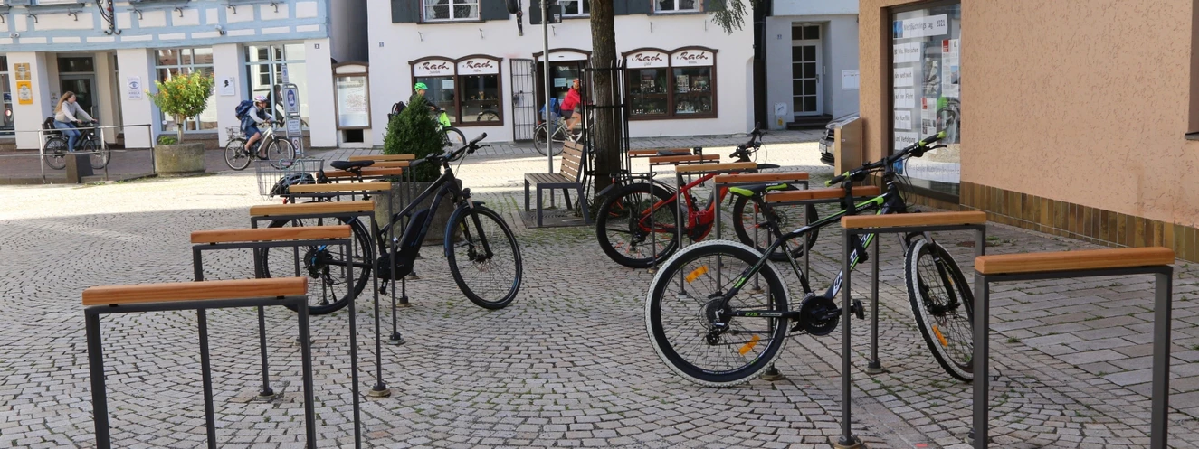 Biberach. Fahrradabstellanlage — © Stadtverwaltung Biberach