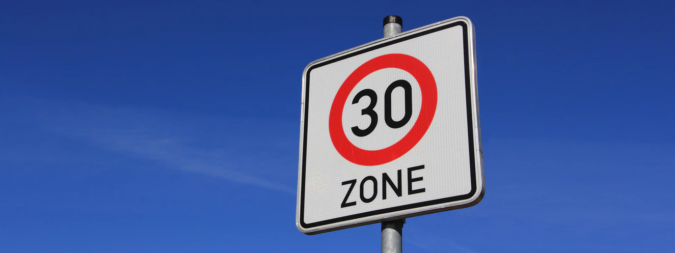Tempo 30 Schild