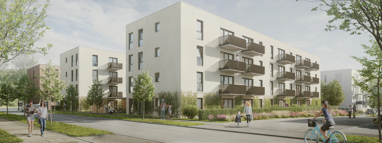 FIDES und Kreissparkasse Biberach: bezahlbarer Wohnraum in Ulm — © FIDES Gruppe